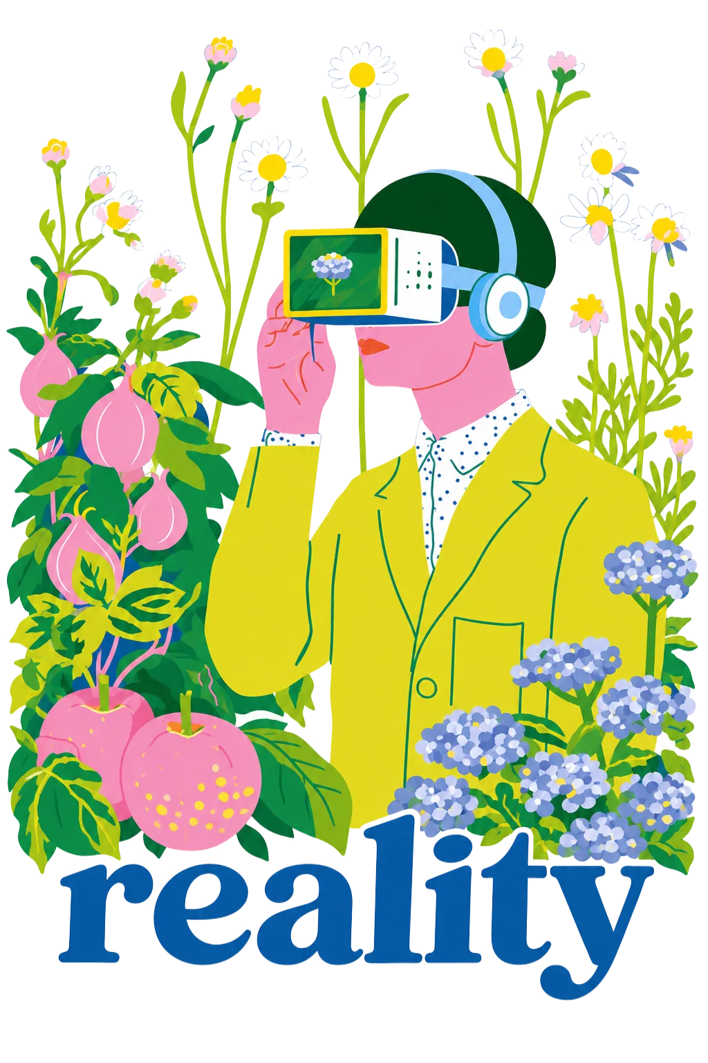Reality print art, up close
