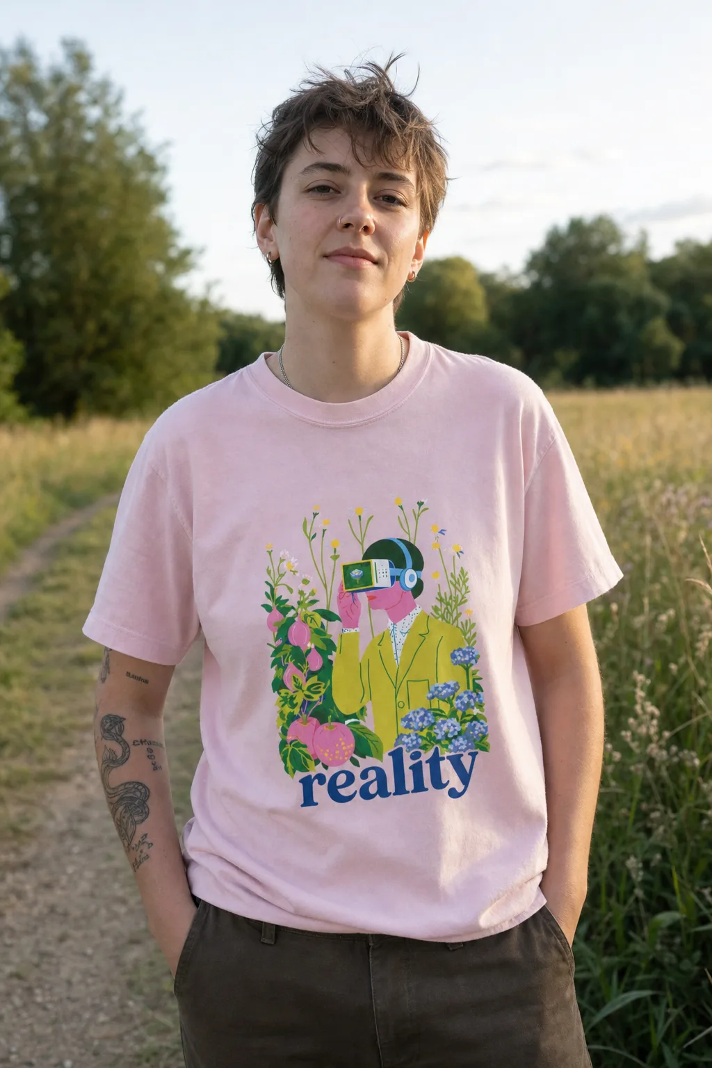Reality tee, another angle